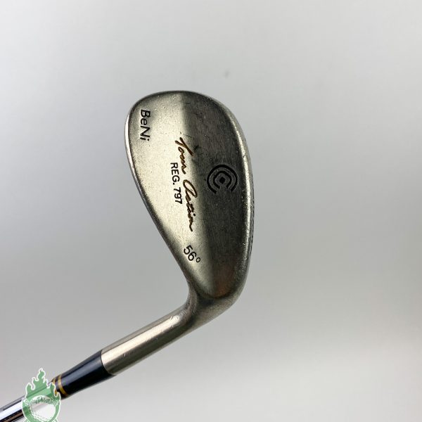 Used RH BeNi Cleveland Tour Action Reg 797 56* Wedge Flex Steel Golf Club