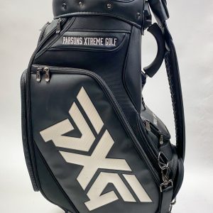 PXG Golf Staff Bag Black 6-Way Ships Free Embroidered w/ Summit & Tyler Martin