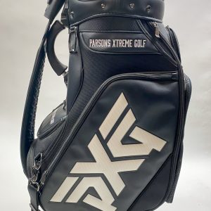 PXG Golf Staff Bag Black 6-Way Ships Free Embroidered w/ Summit & Tyler Martin