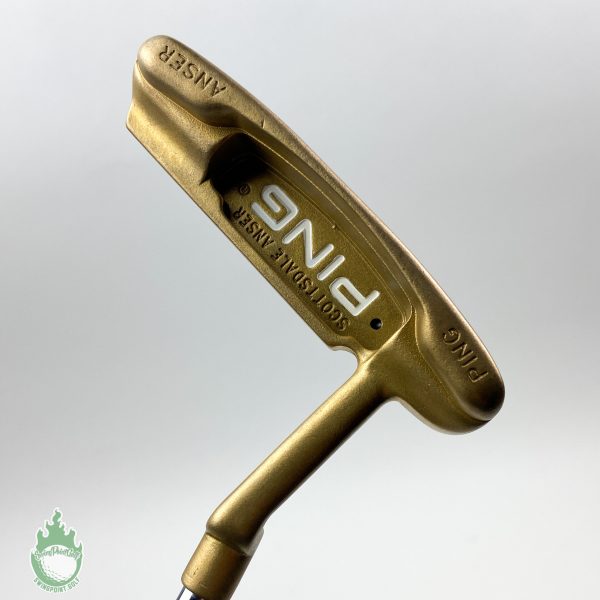 Nice Used Right Handed Ping Karsten 1966 TR Anser 35" Putter Steel Golf Club