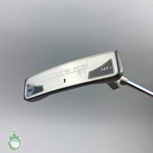 Used Right Handed Odyssey White Ice #1 340g Blade 35" Putter Steel Golf Club