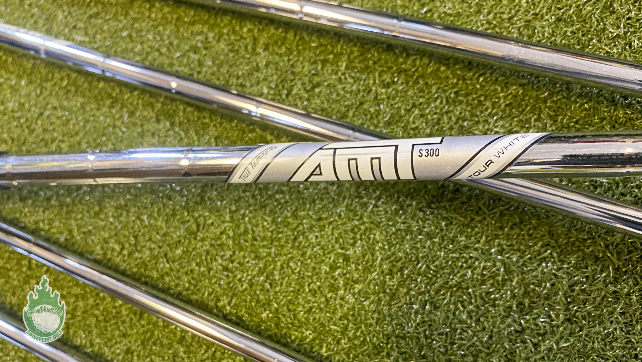 Used Titleist 718 AP2 Irons 3-PW AMT Tour White S300 Stiff Flex