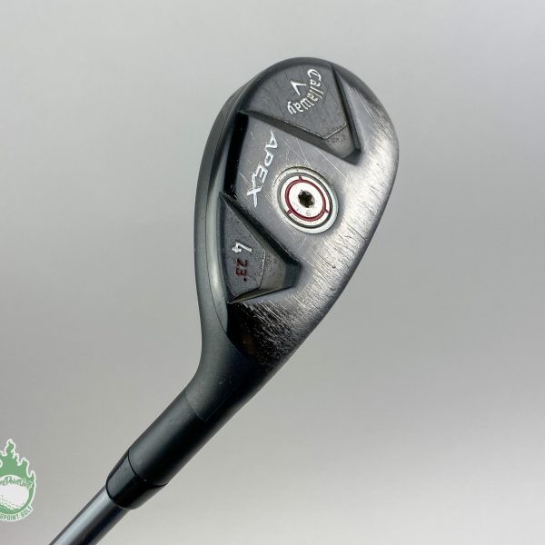 Used RH Callaway APEX 4 Hybrid 23* Kuro Kage 80g Stiff Flex Graphite Golf Club