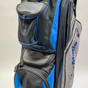 Used TaylorMade Catalina Cart Carry Golf Bag - Blue/Gray/Black Ships Free