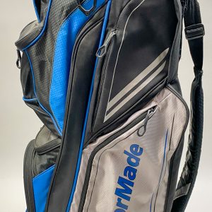 Used TaylorMade Catalina Cart Carry Golf Bag - Blue/Gray/Black Ships Free