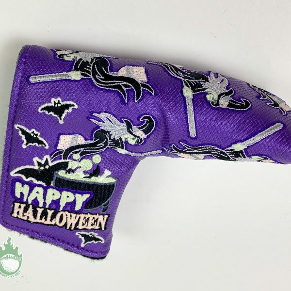 Used Rare Scotty Cameron Flying Witches Glow in the Dark Blade Putter Cover