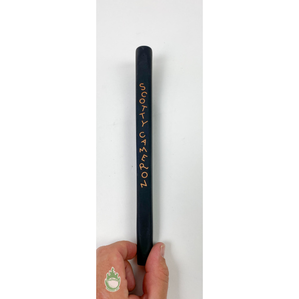 Grip De Putter Scotty Cameron Pistolini - Noir Avec Lettre Dorée - Neuf Dans Son Emballage