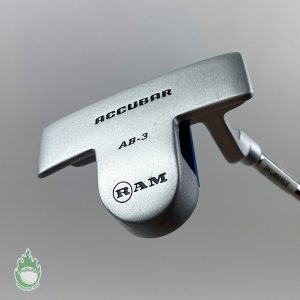 Used Right Handed RAM Accubar AB-3 35" Putter Steel Golf Club