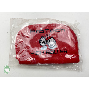 Brand New in Packaging ProTech High Roller Vinyl Mallet Putter Head Cover Red