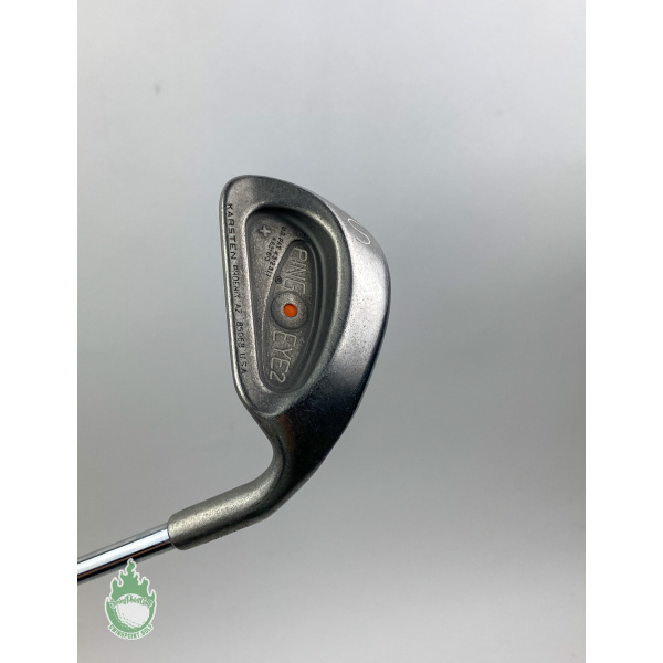 RH Ping Karsten Orange Dot Ping Eye 2 Sand Wedge Steel Stiff Flex Golf Club