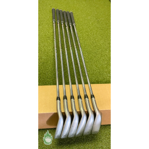 Used RH TaylorMade RAC OS Irons 5-PW 95g Stiff Flex Steel Golf Club Set