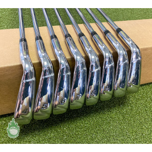 Used RH TaylorMade Burner 1.0 Irons 4-PW/AW 85g Uniflex Steel Golf Club Set