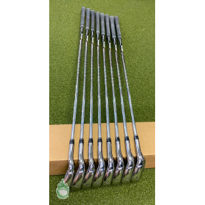 Used RH TaylorMade Burner 1.0 Irons 4-PW/AW 85g Uniflex Steel Golf Club Set