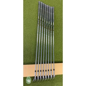 Used RH TaylorMade Burner 1.0 Irons 4-PW/AW 85g Uniflex Steel Golf Club Set