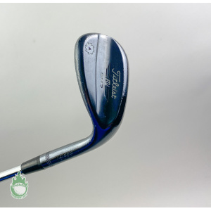 Used Titleist Vokey SM7 Slate Blue F Grind Wedge 60*-10 125g Stiff Steel Golf