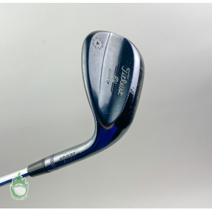 Used Titleist Vokey SM7 Slate Blue F Grind Wedge 60*-10 125g Stiff Steel Golf