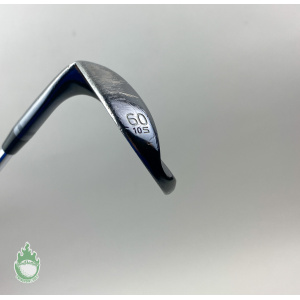 Used Titleist Vokey SM7 Slate Blue F Grind Wedge 60*-10 125g Stiff Steel Golf