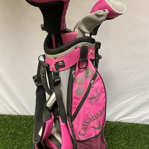 Used RH Callaway XJ Junior (48"-53” Tall) Youth Golf Club Set & Bag 6 Club Set