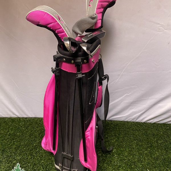Used RH Callaway XJ Junior (48"-53” Tall) Youth Golf Club Set & Bag 6 Club Set