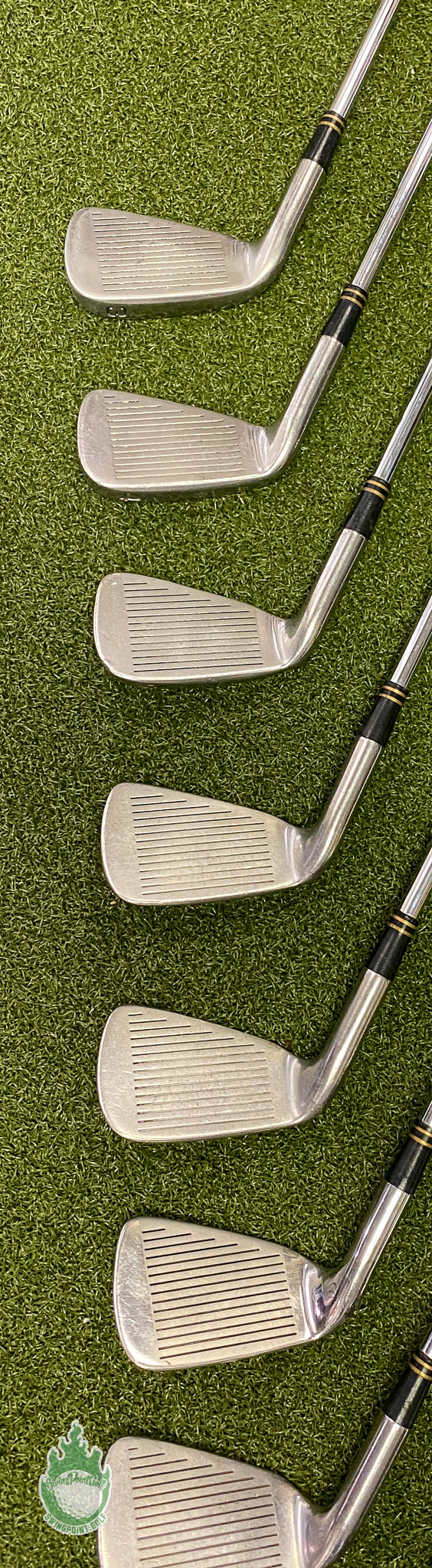 Used RH Henry Griffitts Irons 3PW/TW/SW Regular Flex Steel Golf Club