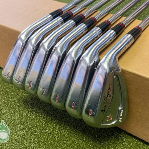 Used RH Ben Hogan Irons PTX Pro Forged Irons 4-PW 90g Stiff Steel Flex Golf Set