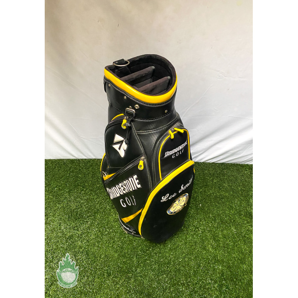 Used Bridgestone Golf Staff Bag Embroidered Lee Smith · SwingPoint