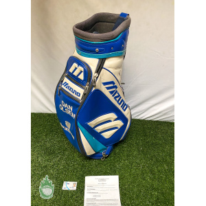 Mizuno Golf Staff Bag Embroidered/ Signed Dan Olsen 2006 w/ Member Tour Card
