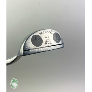 Used Right Handed Ray Cook M-1 3-G 35" Putter Steel Golf Club Ships Free