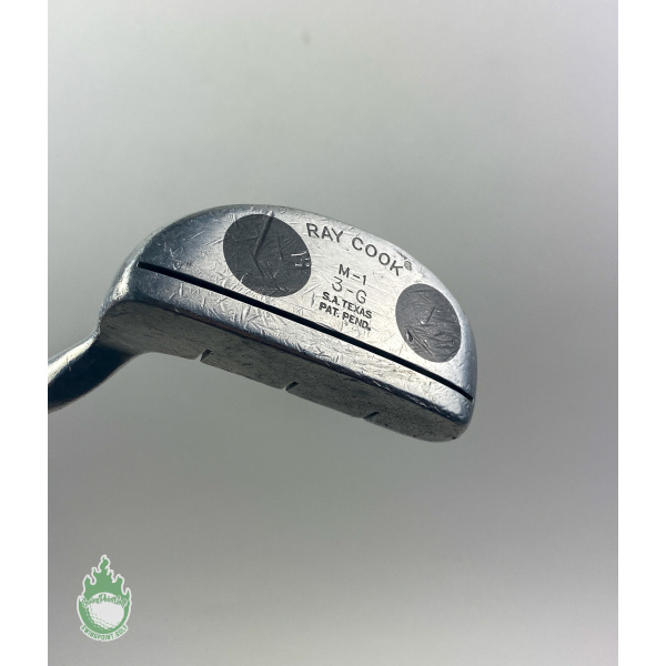 Used Right Handed Ray Cook M-1 3-G 35" Putter Steel Golf Club Ships Free