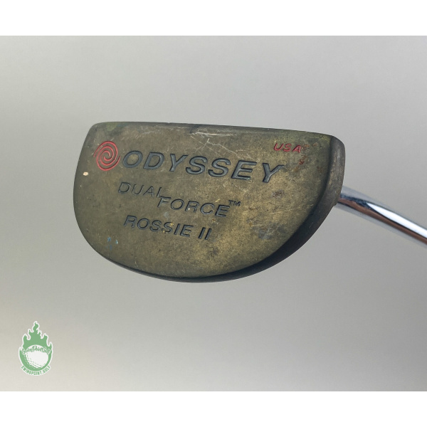 Used Right Handed Odyssey Dual Force Rossie II 34" Putter Steel Golf Club