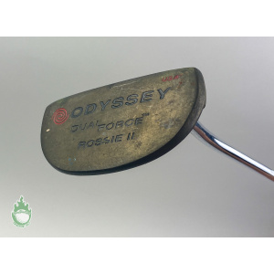 Used Right Handed Odyssey Dual Force Rossie II 34" Putter Steel Golf Club