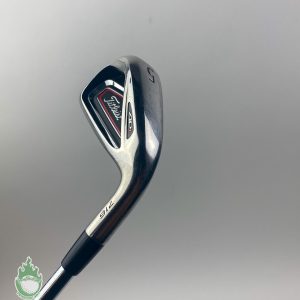 Used Titleist AP1 716 5 Iron Dynamic Gold AMT S400 Stiff Flex Steel Golf Club