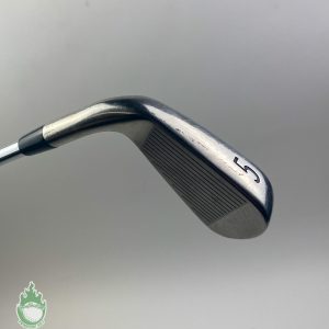 Used Titleist AP1 716 5 Iron Dynamic Gold AMT S400 Stiff Flex Steel Golf Club