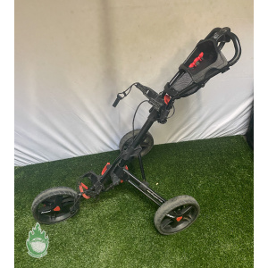 Used Clicgear Model 3.0 3 Wheel Collapsible Golf Push Pull Cart Ships Free