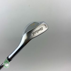 Used RH Cleveland CG14 Chrome Zip Grooves Wedge 56*-14 Wedge Flex Steel Golf