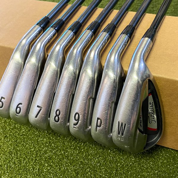 Used RH Titleist AP1 710 Irons 5-PW/AW 75g Regular Flex Graphite Golf Club Set