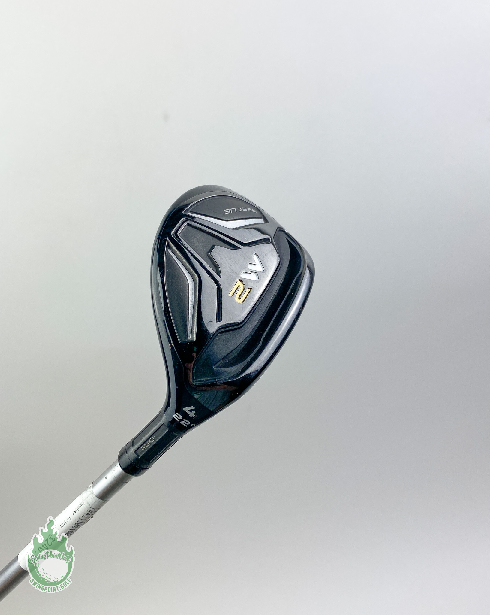 2016 TaylorMade M2 Rescue 4 Hybrid 22* REAX 90g Stiff Flex