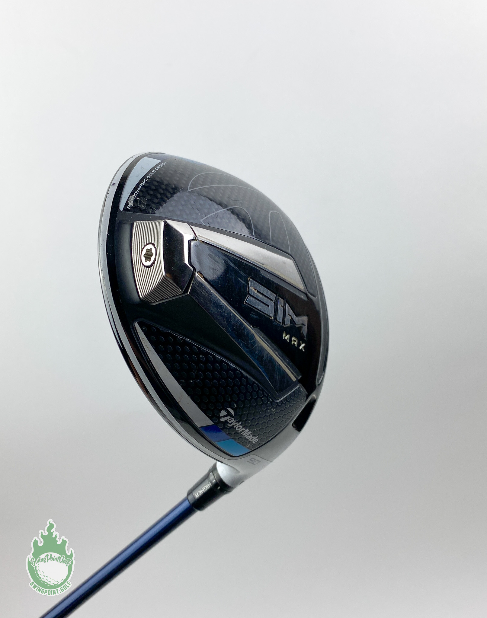 Used 2020 TaylorMade SIM MAX Driver 9* Ventus 6-S Stiff Flex