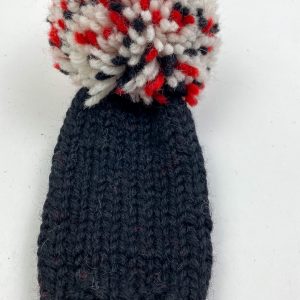 Jan Craig Summit Black Hand Knit Pom Pom Headcover Set Driver, Fairway & Hybrid