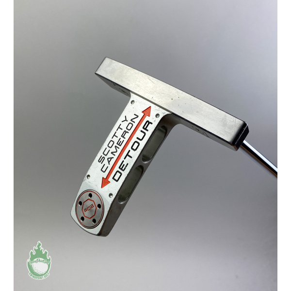 Used Right Handed Titleist Scotty Cameron Detour 34" Putter Steel Golf Club