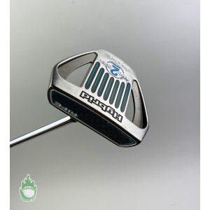 Used Right Handed Rife Two Bar Mallet 34" Putter Steel Golf Club Super Stroke