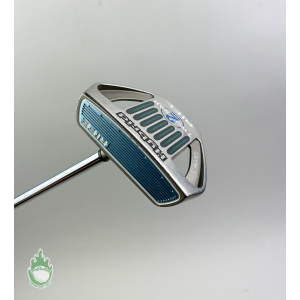 Used Right Handed Rife Two Bar Mallet 34" Putter Steel Golf Club Super Stroke