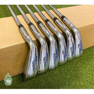 Used RH Callaway Mavrik Max Irons 5-PW KBS MAX 80g Stiff Flex Steel Golf Set