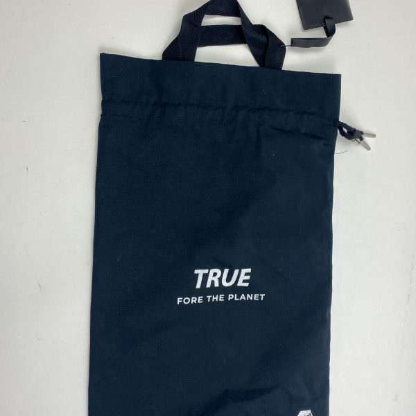 New True Linkswear Golf Shoe Bag Black - Fore The Planet