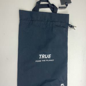 New True Linkswear Golf Shoe Bag Black - Fore The Planet