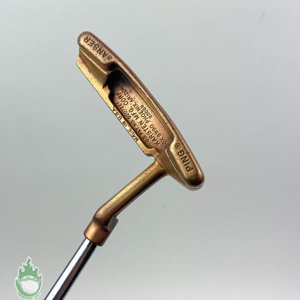 Used Right Handed Ping Anser Beryllium Copper 35" Putter Steel Shaft Golf Club