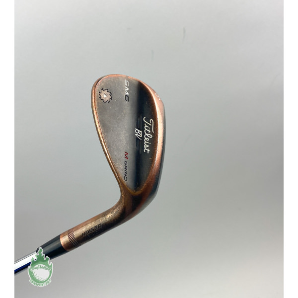 Titleist Vokey SM6 M Grind Brushed Copper Wedge 56*-08 Wedge Flex Steel Golf
