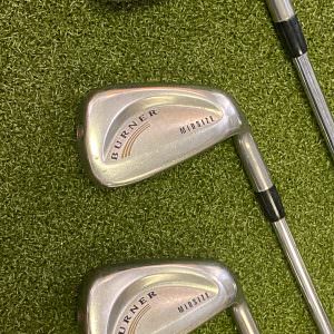 Used RH TaylorMade Burner Midsize Irons 3-PW Stiff Flex Steel Golf Club Set