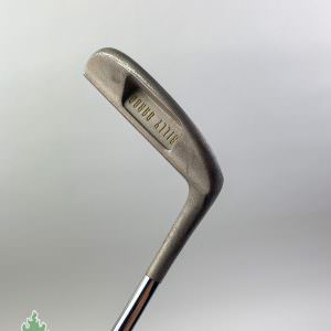 Used RH Ray Cook Billy Baroo BB III Heel Shafted Blade 35" Putter Steel Golf