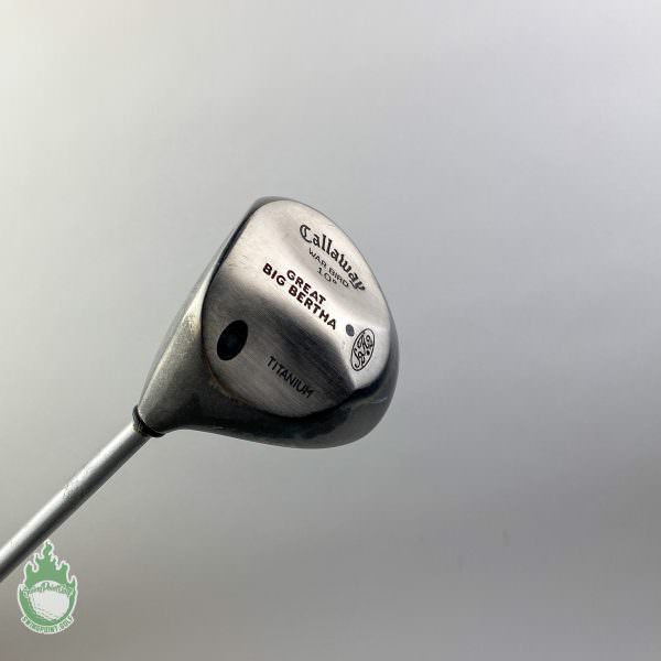 LEFT Hand Callaway Great Big Bertha War Bird Driver 10* Firm Graphite Golf Club